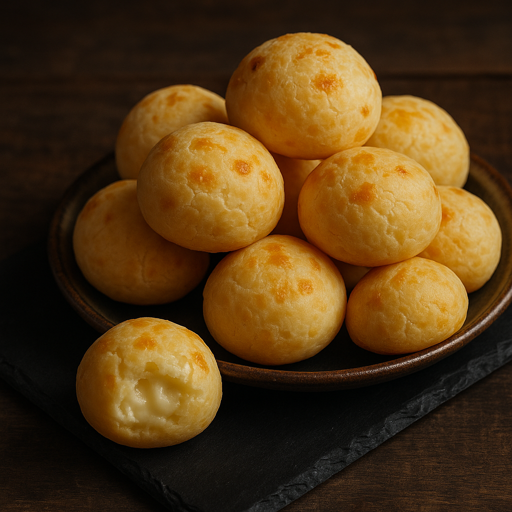Keto Brazilian Cheese Bread (Pão de Queijo) – Creamy & Cheesy Gluten-Free Snack